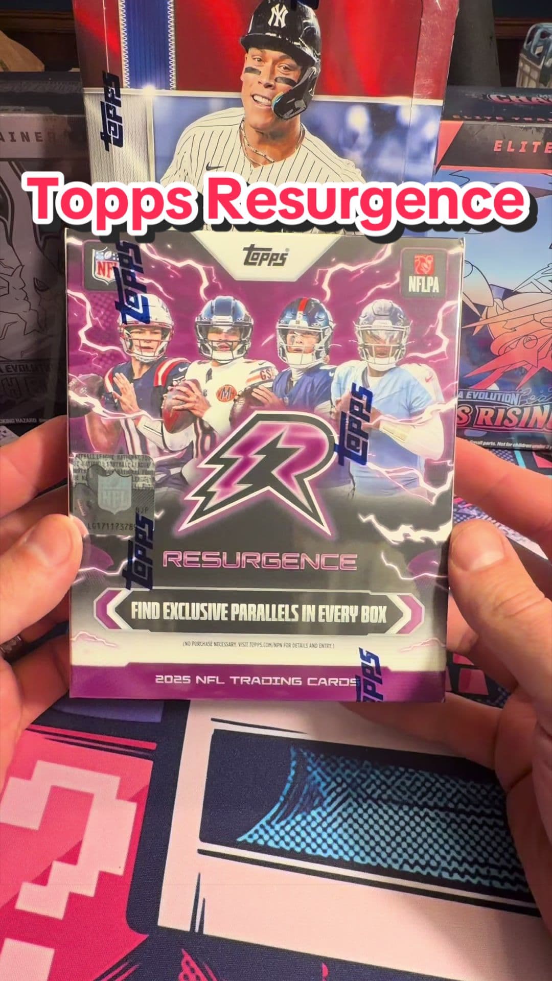 First crack at a Topps Resurgence Mega Box. Still too early to know how this set will hold up, but there are definitely some clean-looking c