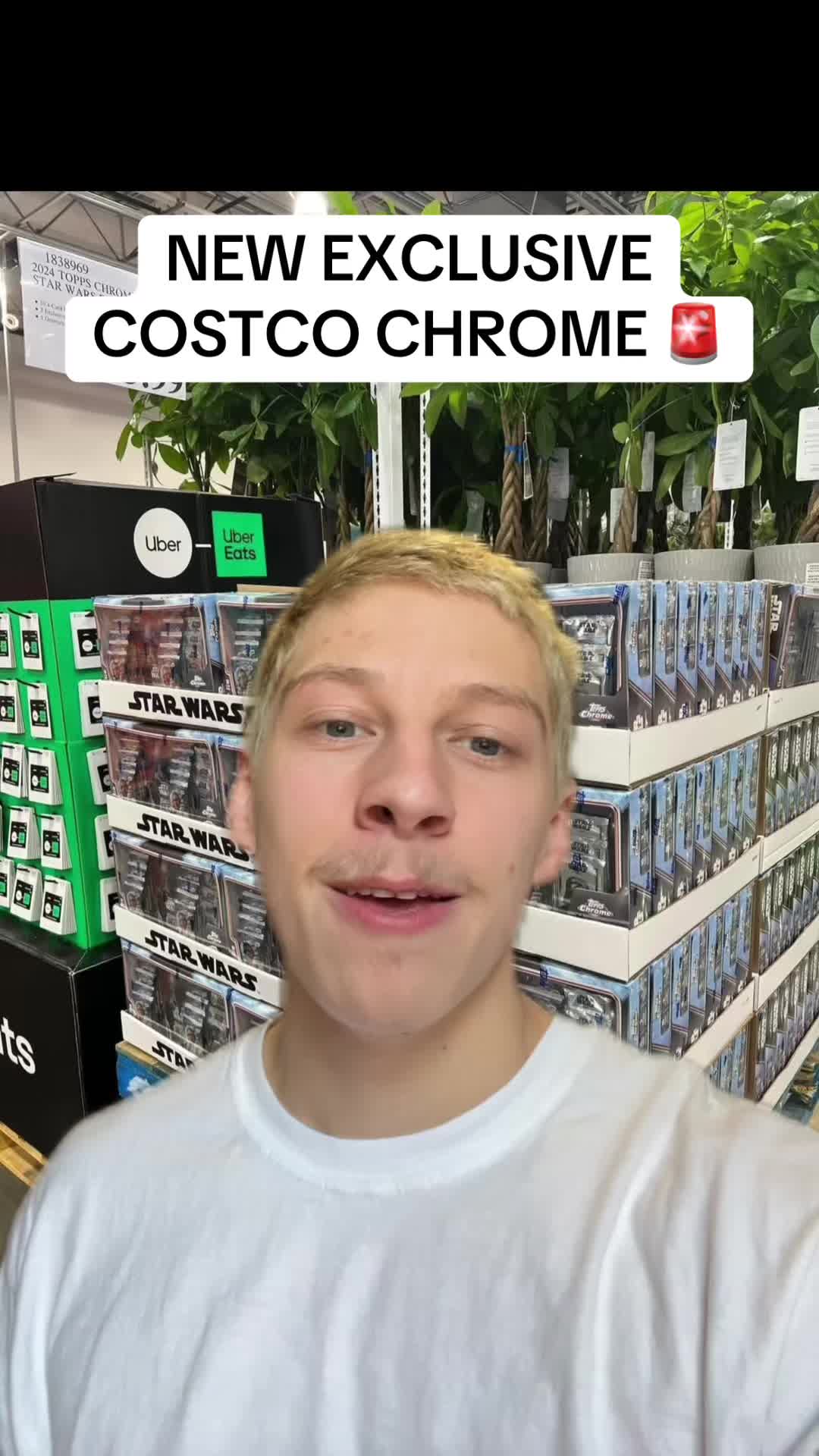 Costco has entered the chat 🚨 #packrips #topps #starwars #streamer
