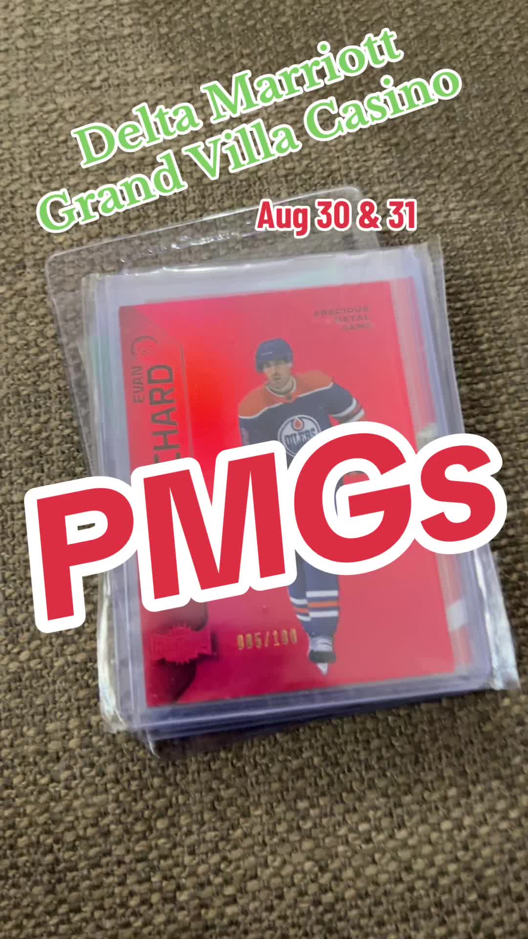 Precious Metal Gems - PMG’s I like but they are usually damaged. #upperdeck #hockey #nhl #vancouver #hockeytiktoks