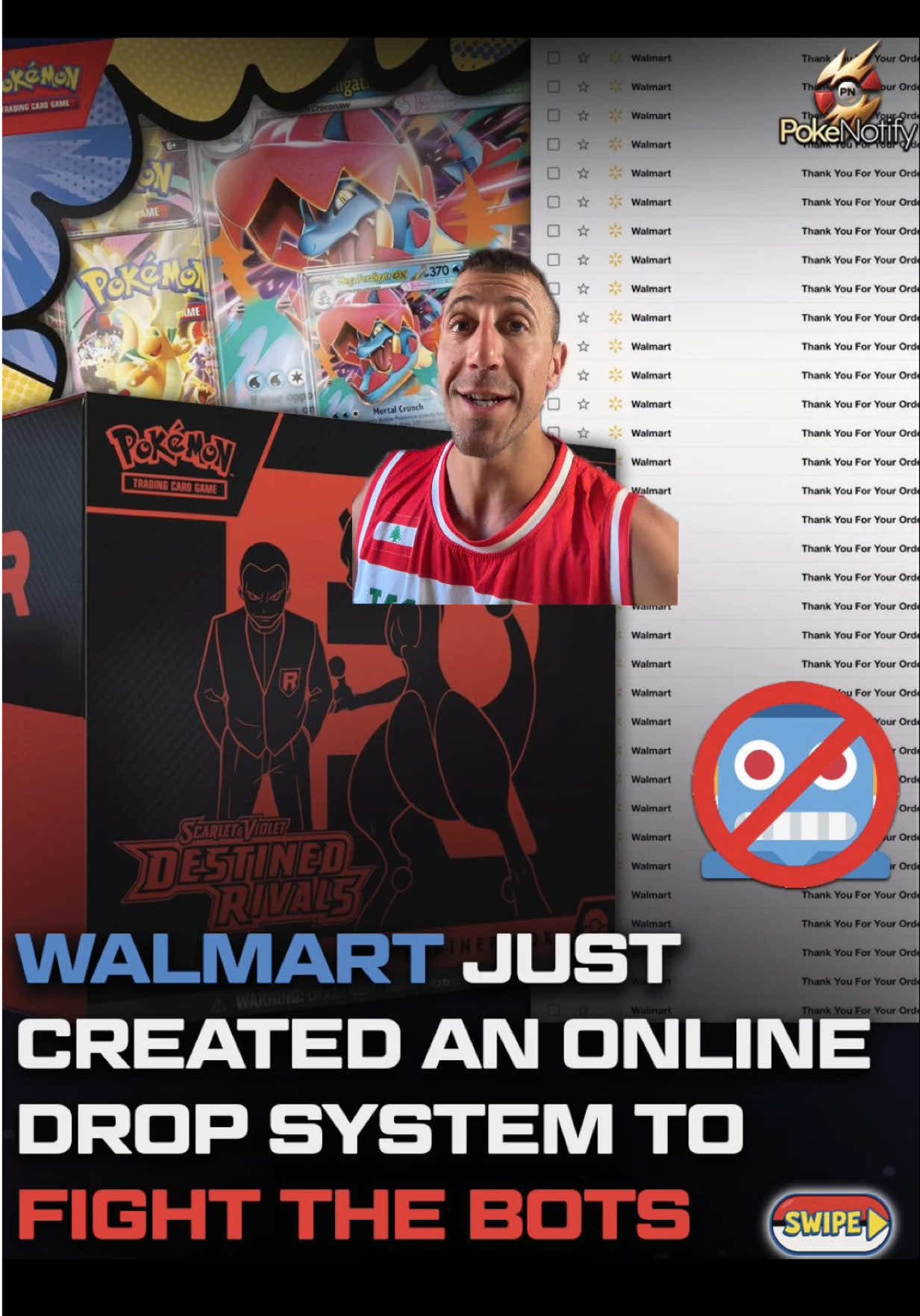 Walmart fighting bots?! New online drop system! #pokemon #pokemoncards #pokemontcg #pokemontradingcardgame #tcg