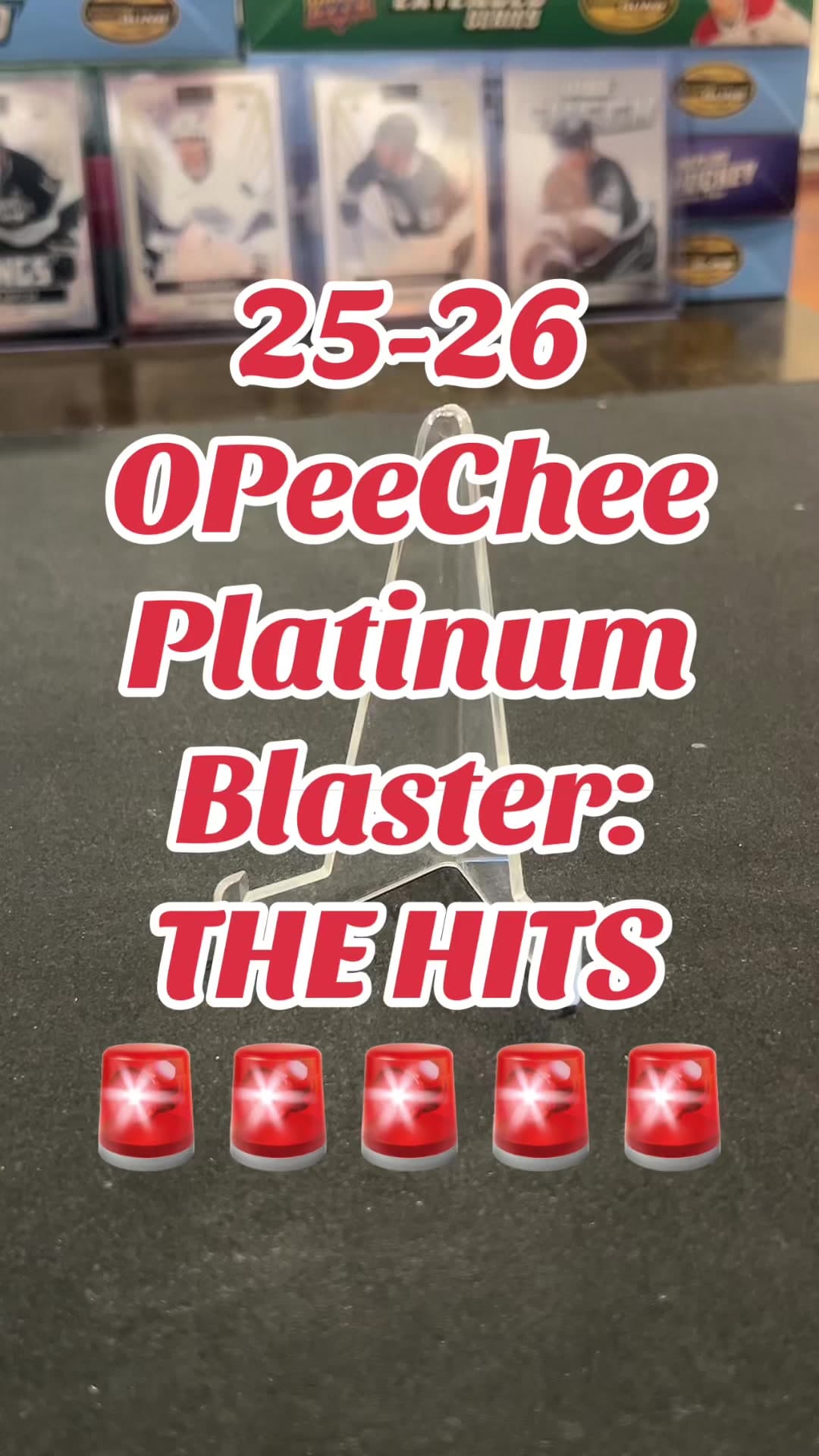 25-26 O Pee Chee Platinum🚨 Blaster Edition: The Hits💥💥 #UpperDeckHockey #HockeyCards #NHL #OPeeChee #TheHobby