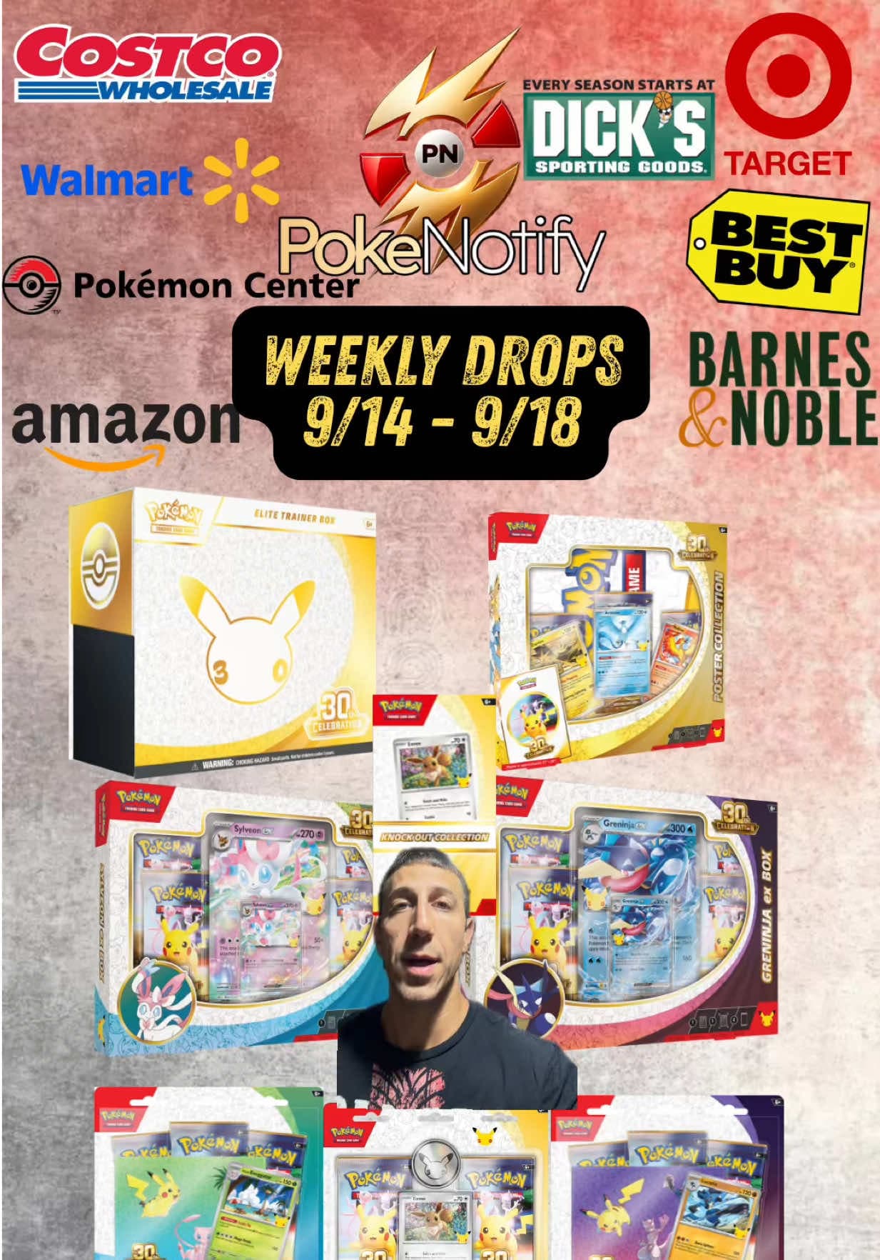 Pokémon 30th Celebration set release week drops! 9/14-9/18 #pokemon #pokemoncards #pokemontcg #pokemontradingcardgame #tcg