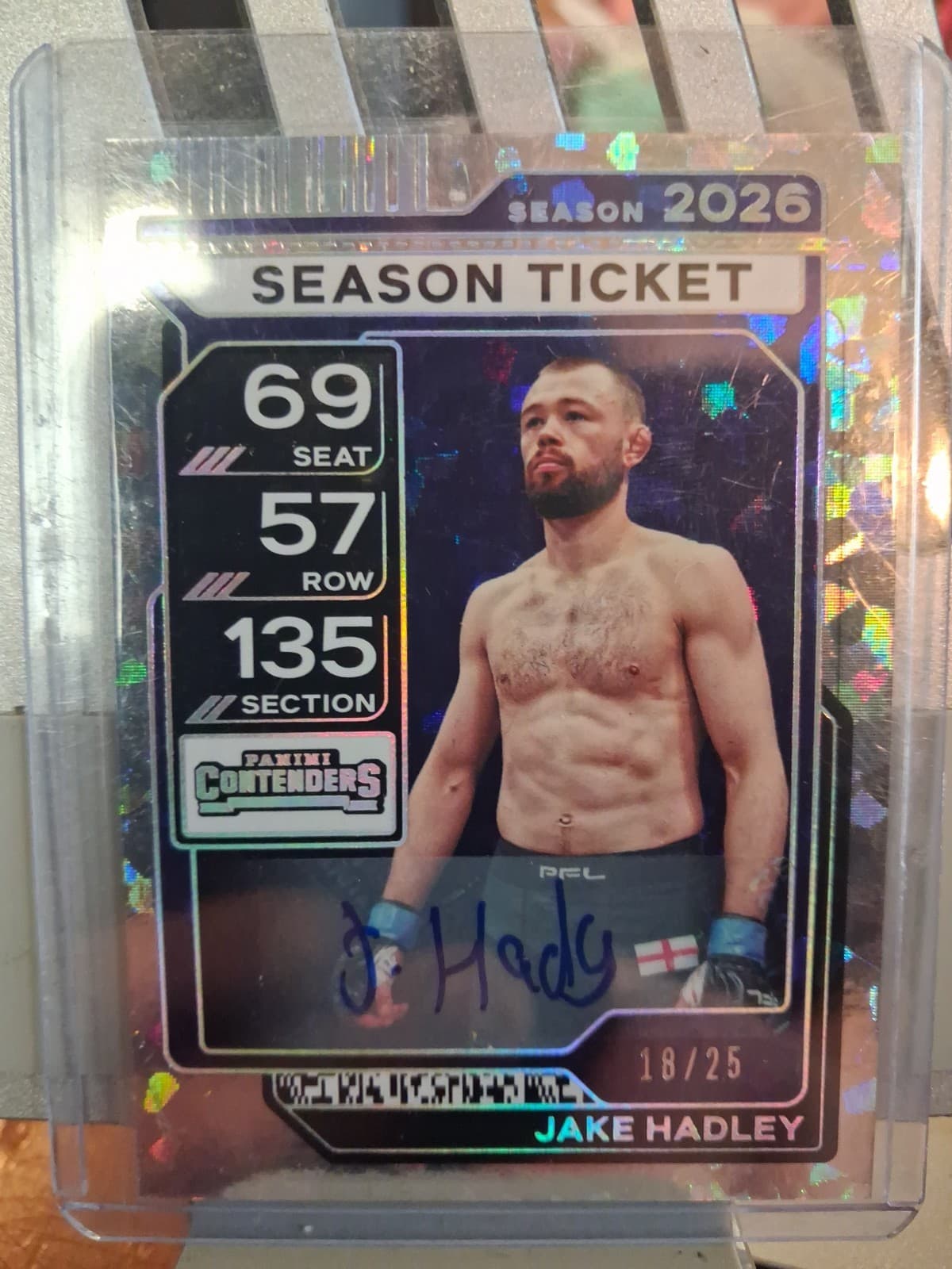 Cracked Ice Ticket /25 parallels