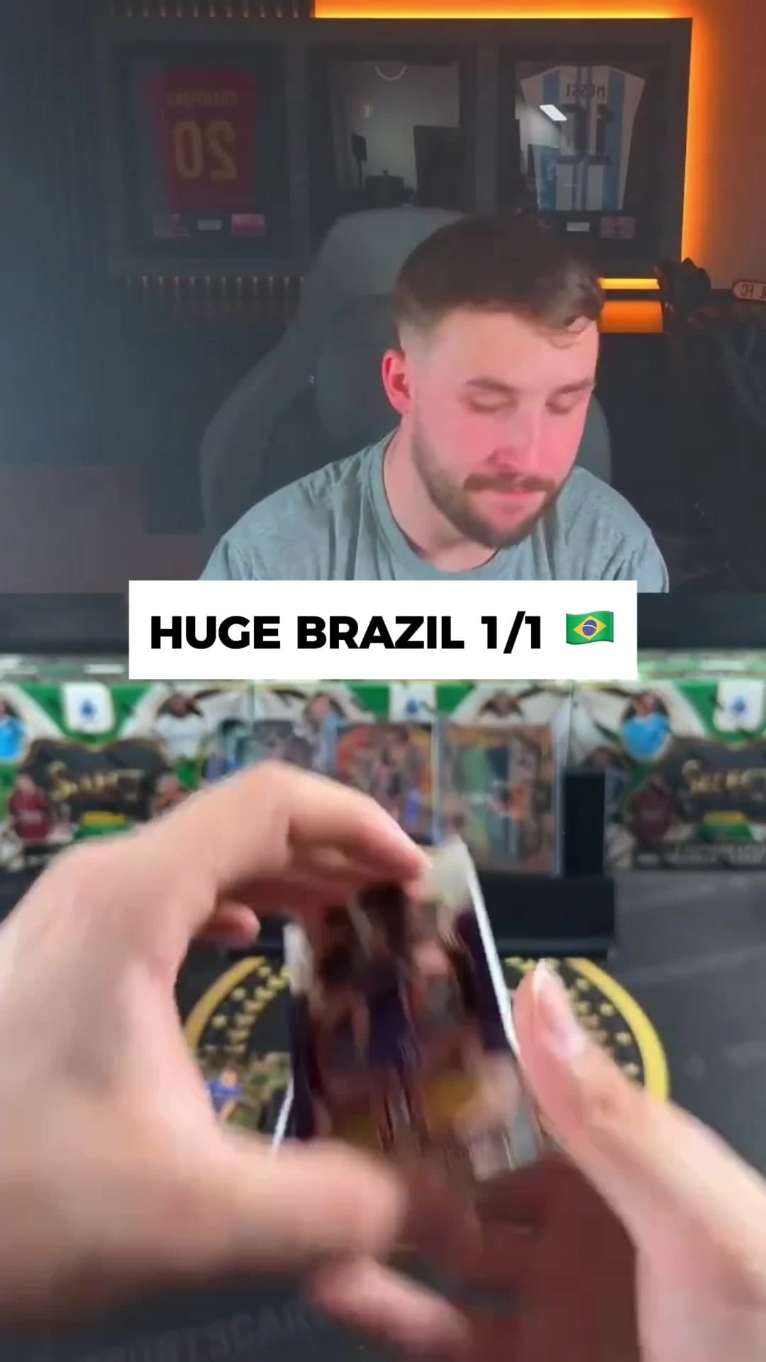 Serie A Select won’t stop paying 🔥 1/1 Ronaldo 😮💨 #football #cards #panini #worldcup #sportscards