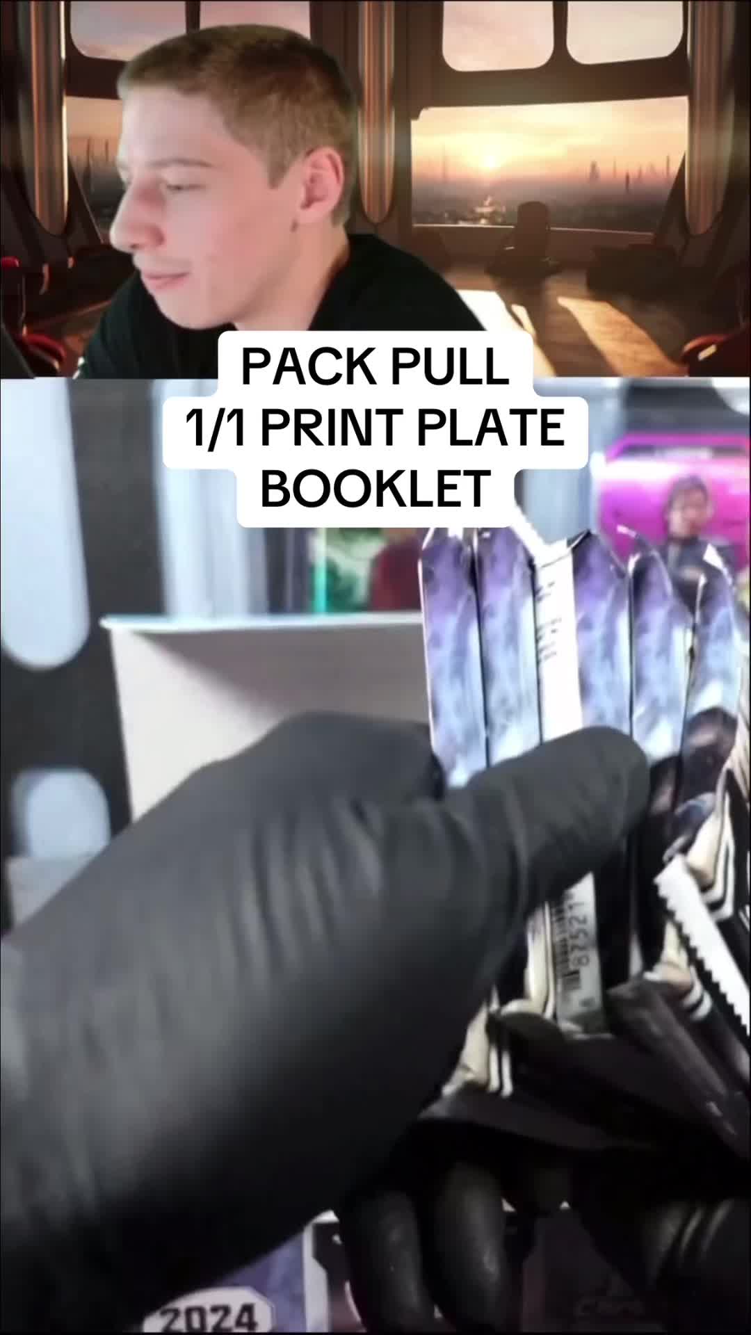 4 1/1’s in 1 CARD 😱 #packpulls #topps #starwars #streamer