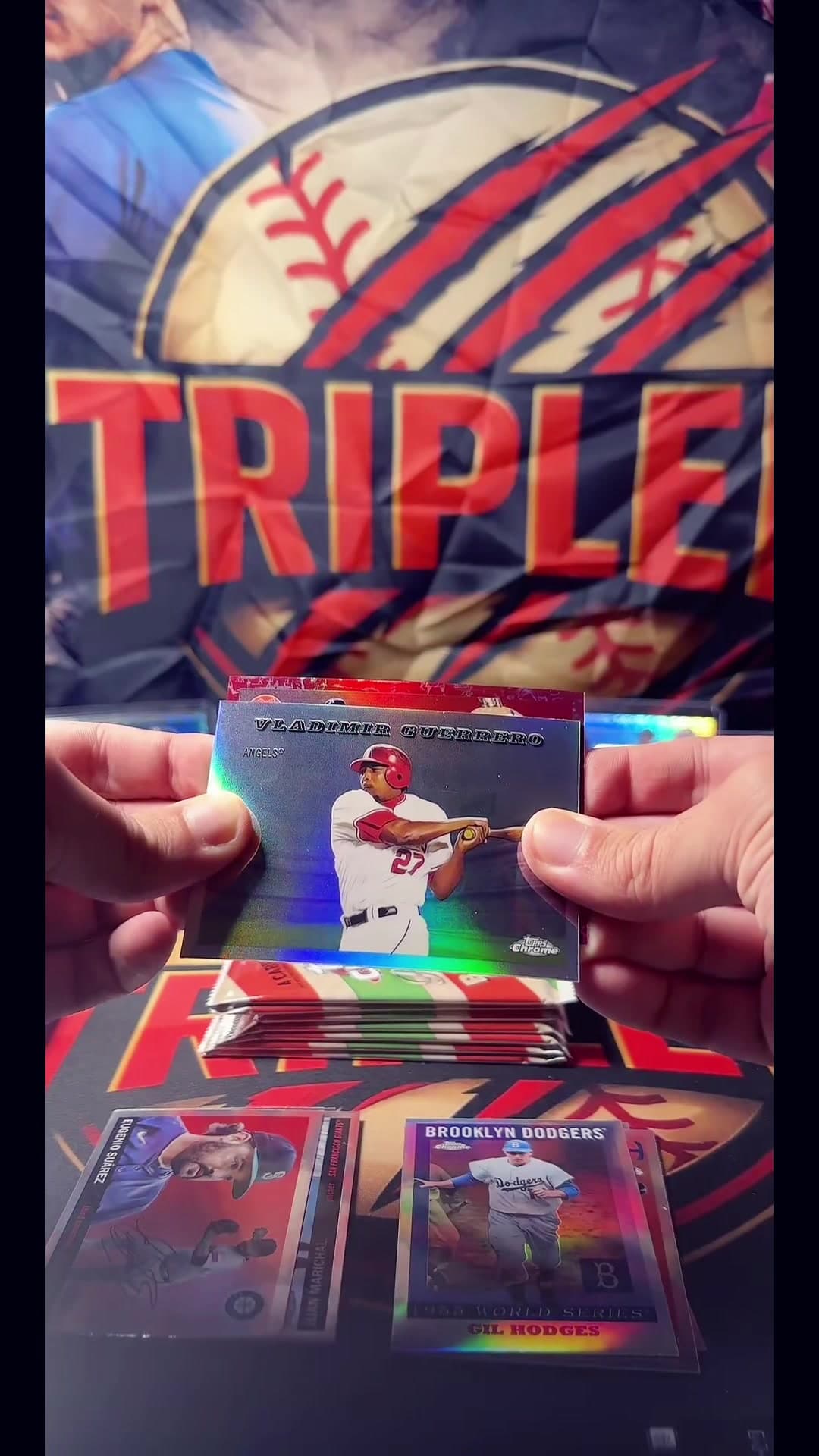 WOW what a pull we had last night. A 1/5 Joe Morgan… still rethinking the moment. 🔥 #pulls #mlb #triplebbreaks #cards #fy
