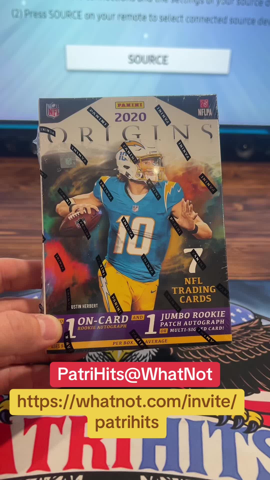 https://whatnot.com/invite/patrihits #cardbreaks #footballcards #sportscards