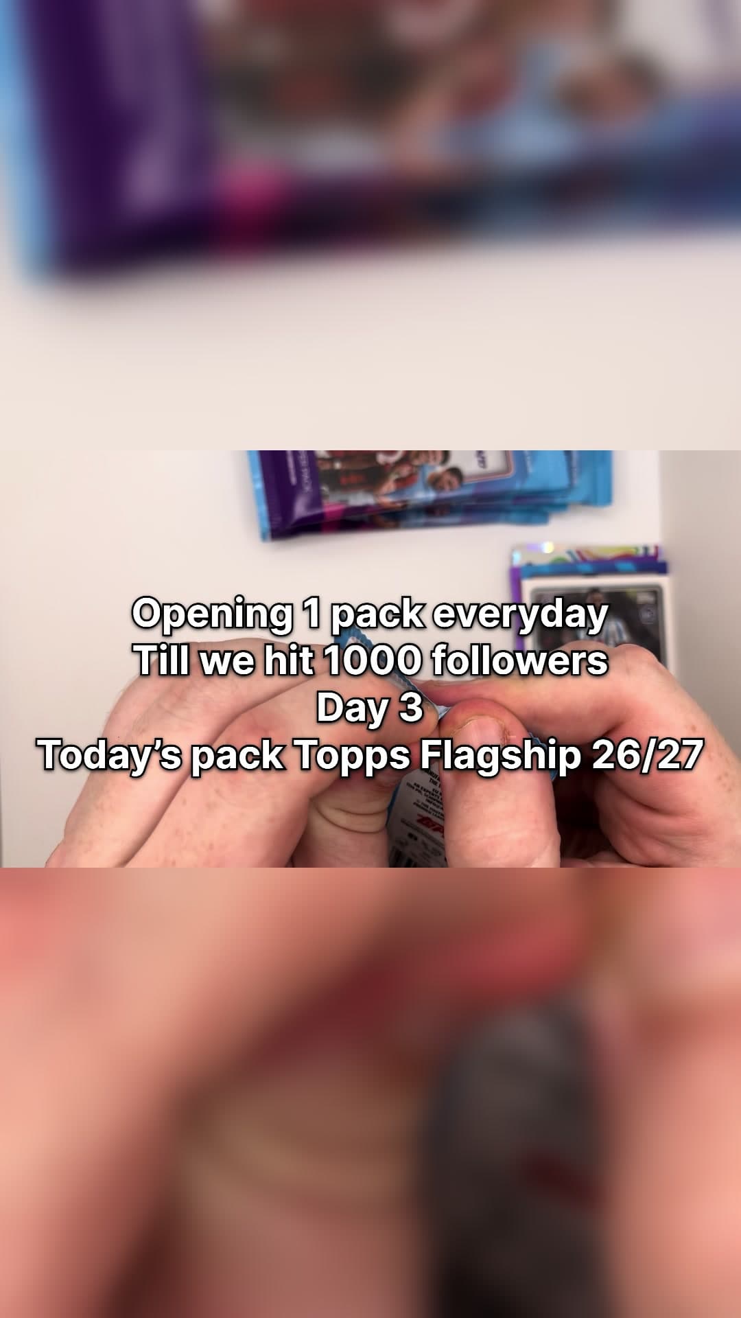 We can hit this before day 30 right guys?🤣 #footballcards #topps #cardseller #cardopening