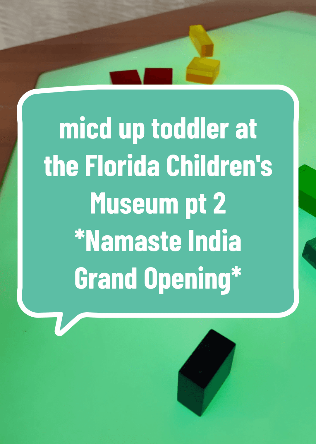 thank you to @Florida Children’s Museum for having us back to check out the opening of their newest and ✨️sparkliest✨️ exhibit! make sure to
