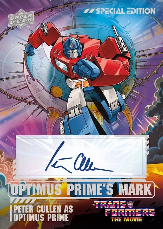 Optimus Prime's Mark Autograph (/10)