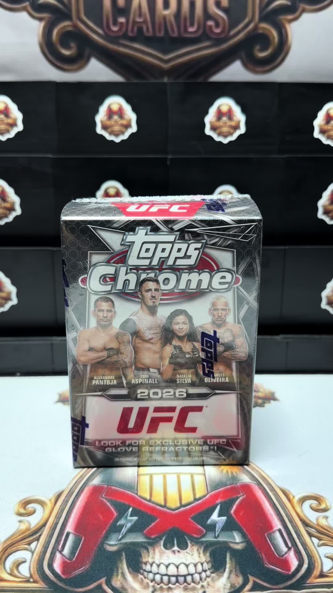 🔥🥊 WHAT’S IN THE BOX WEDNESDAY! 🥊🔥 We’re cracking open a 2026 Topps Chrome UFC Blaster Box today! 🏆💥 The Octagon is loaded… now let’s
