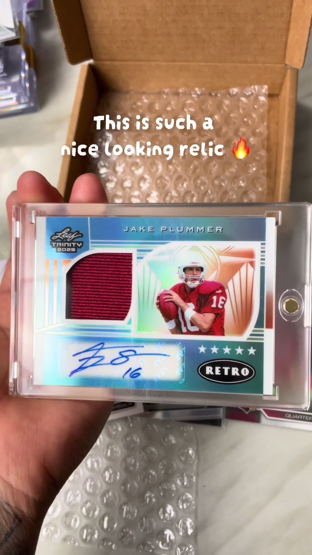 Pack these cards with me! Jake Plummer, J.J McCarthy Auto and Thomas Brian Jr Delight exclusive🔥 I’m dropping them off to the post office e
