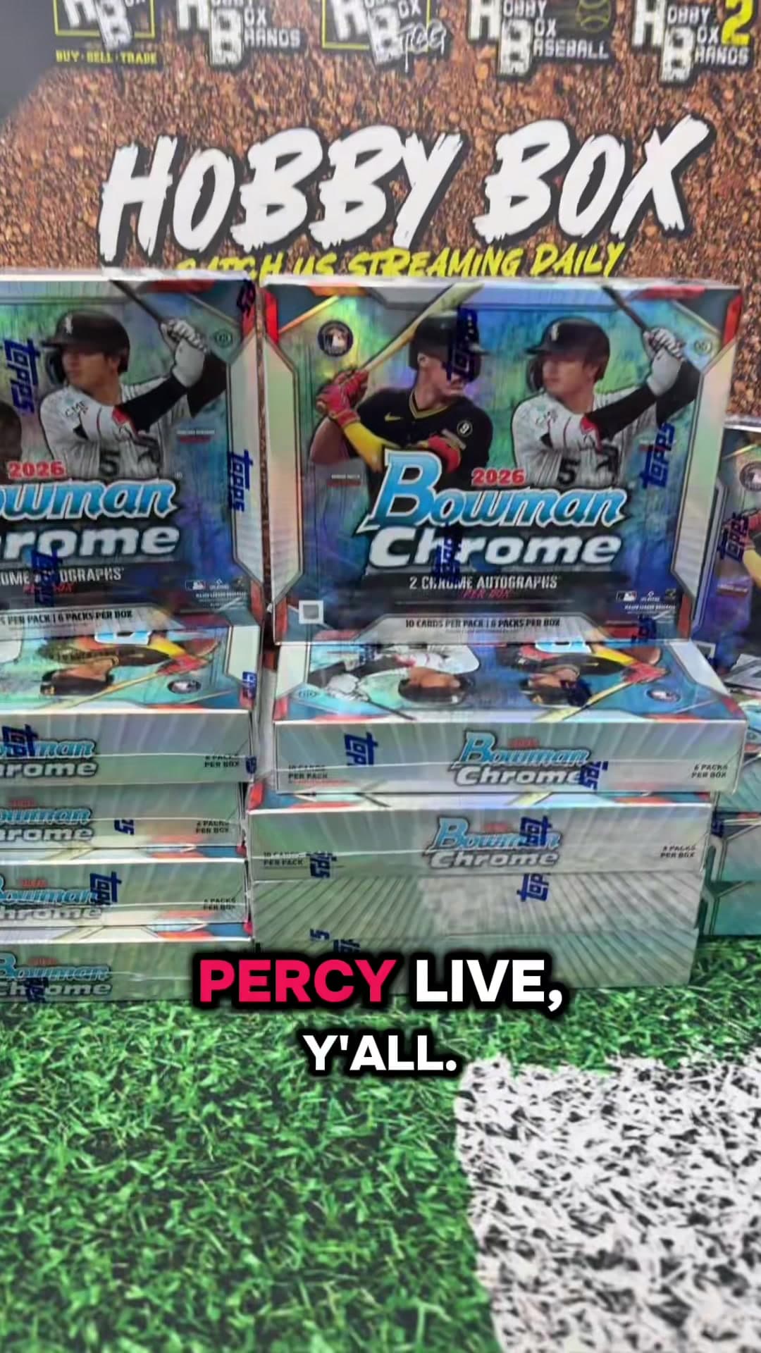 WELCOME TO HOBBYBOXELITE!! COME JOIN US FOR THE BEST PERCYS AVAILABLE ON YOUR FAVORITE TOPPS WAX AND MORE!! #fyp #tiktoklive #mlb #topps #gi