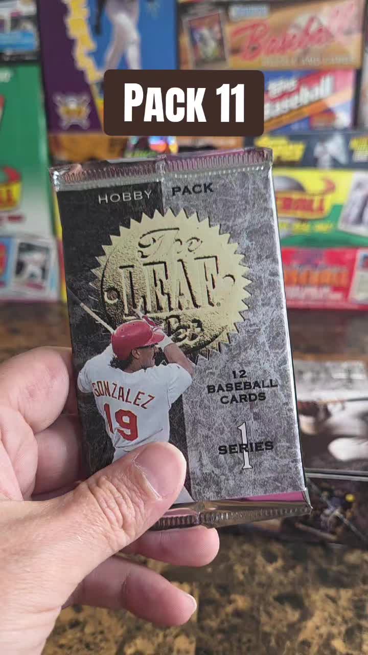 1994, Donruss, Leaf, Baseball, Packopening, Fyp #packopening #baseballcards #MLB #thehobby #fyp