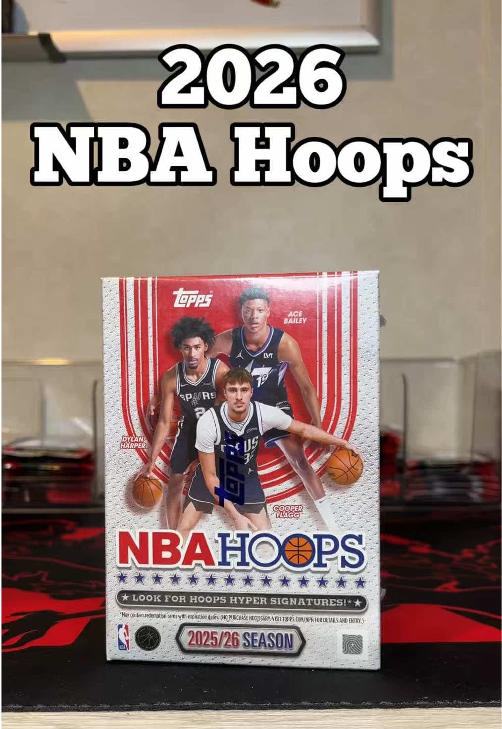 2026 NBA Hoops
What’s your best NBA Hoops pull so far?👇
#topps #toppsbasketball #toppschrome #basketballcards #nbahoops