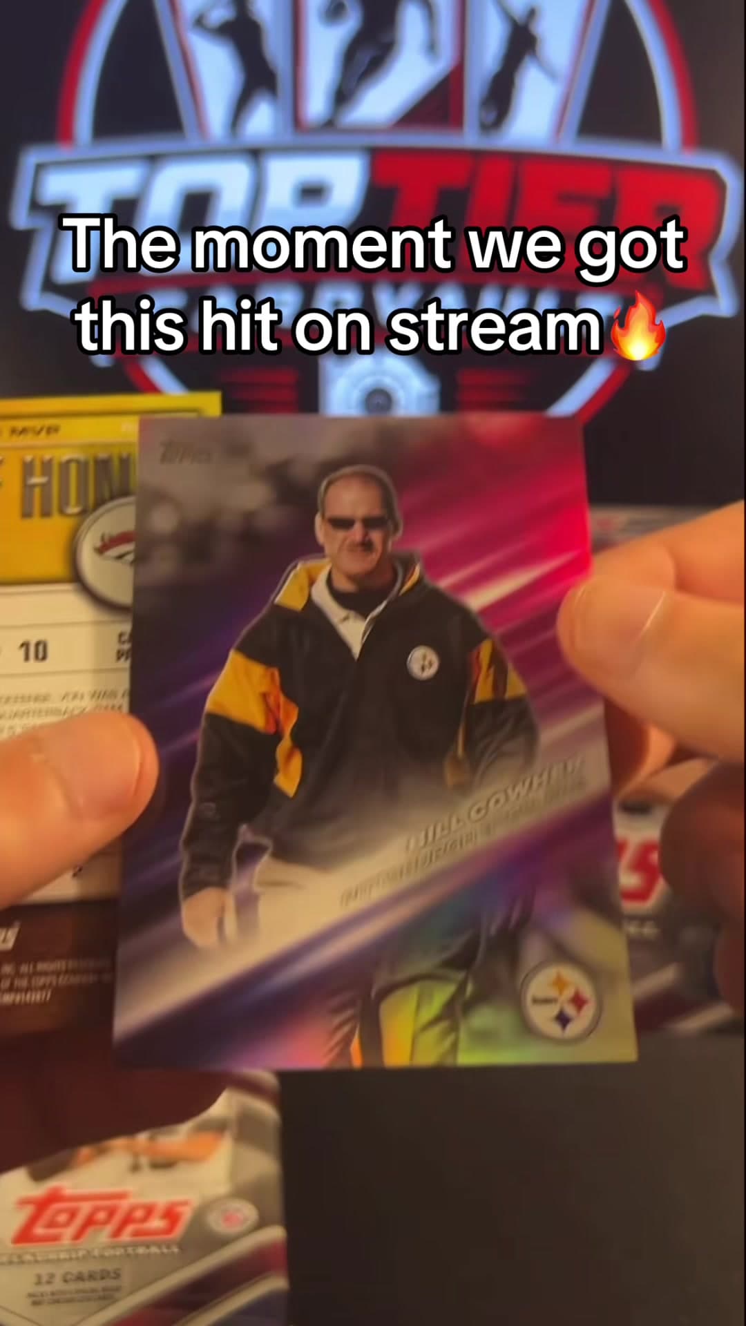 Super cool hit on stream, hoping for luck like this tomorrow!🔥 #tradingcardcollection #cardopening #boxbreak #cardcollector #cardshop