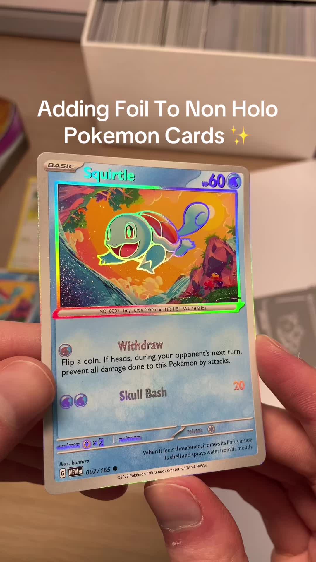 Foil on non holo pokemon cards!?!?!?!
Which card is your favourite?
This video is actually a reupload as I now have this dedicated account