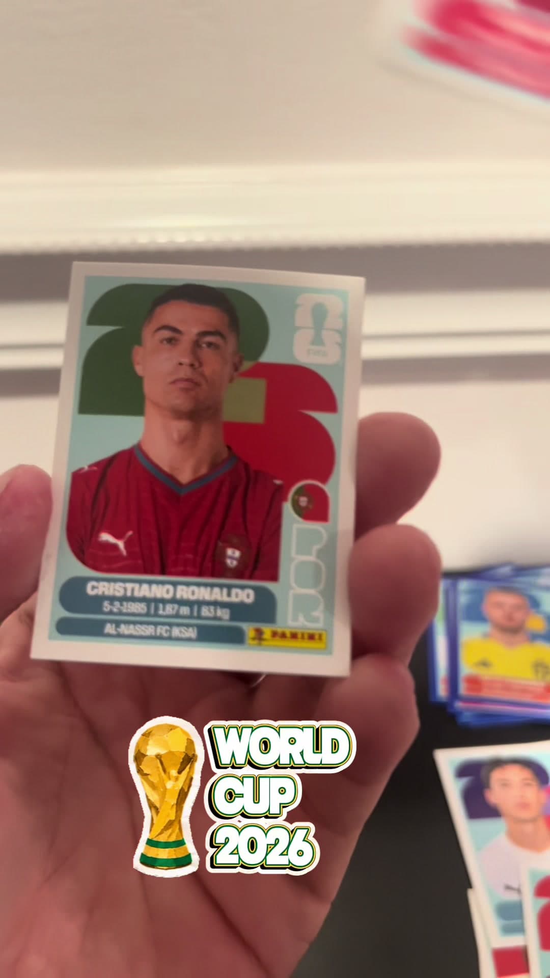 🌍 The journey begins tomorrow. ⚽ 100 FIFA World Cup sticker packs. 4 episodes. 📦 Who are you hoping we pull first? 👀 🎥 Episode 1 premier