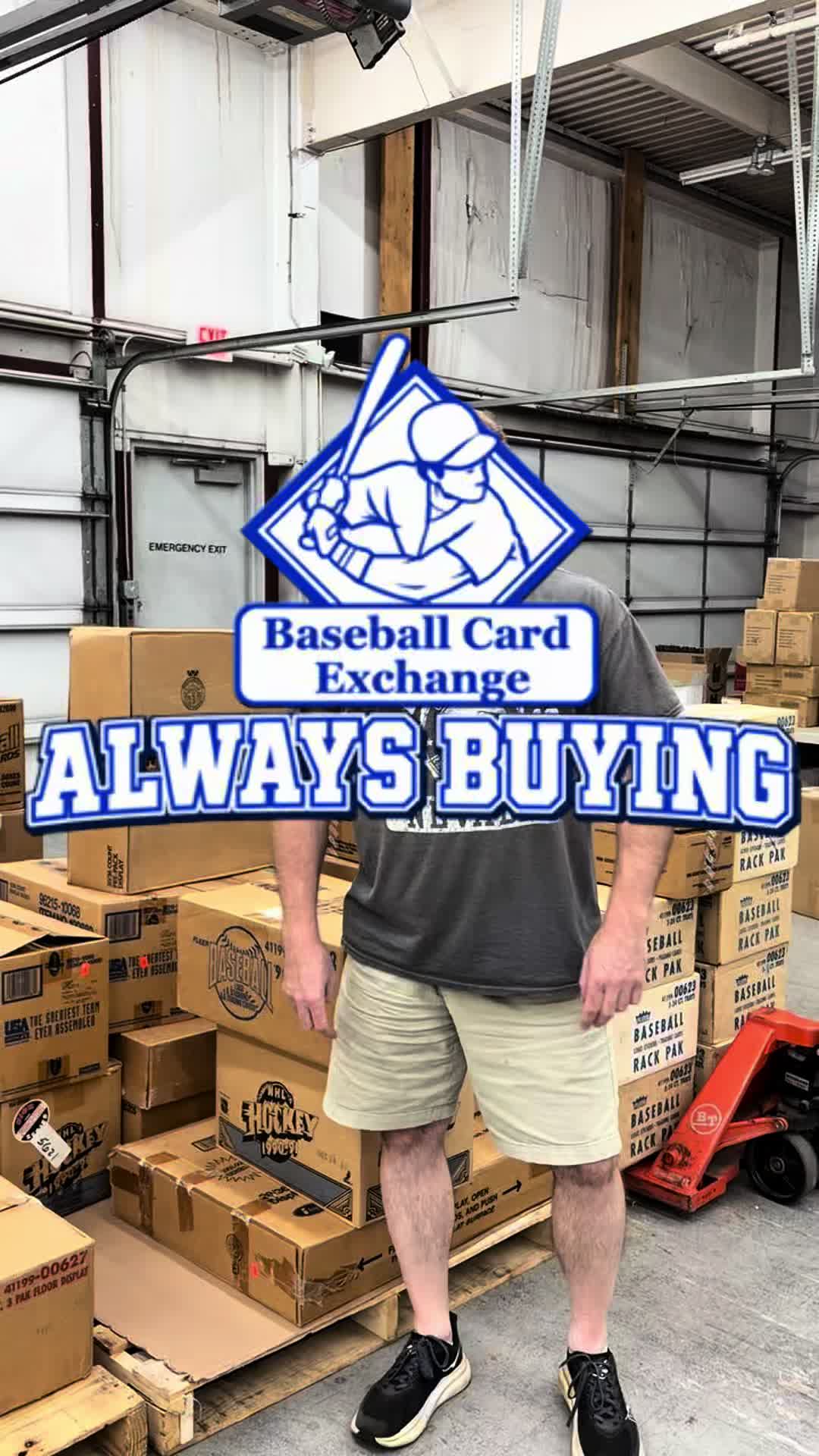 We’re ALWAYS buying and paying cash! 💰 From vintage cards and complete sets to modern boxes and collections from every sport… we want to he