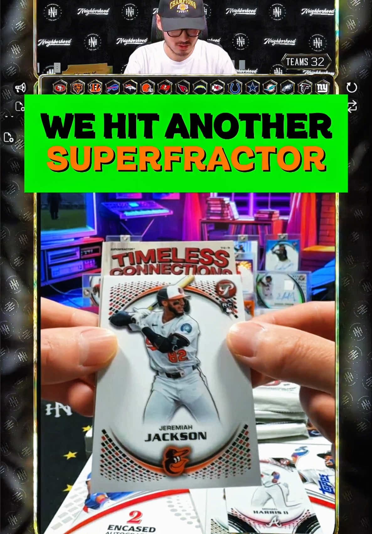 We hit anothet Superfractor 1/1 from our Full Case 2026 Topps Pristine Baseball Hobby pick your team break We have still have teams availabl