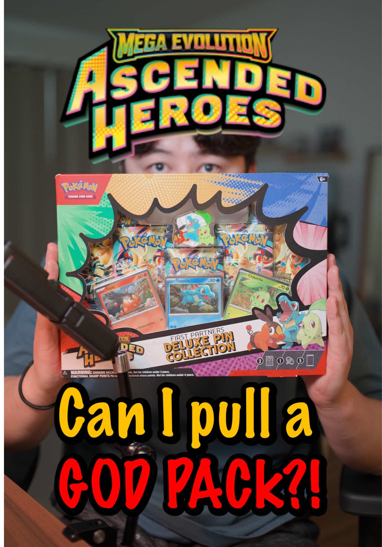 Trying to pull a GOD PACK from Ascended Heroes!
•
@Pokémon Company Int’l
@Pokémon/ポケモン【公式】
•
#ascendedheroes
#pokemoncards
#pokemonpack