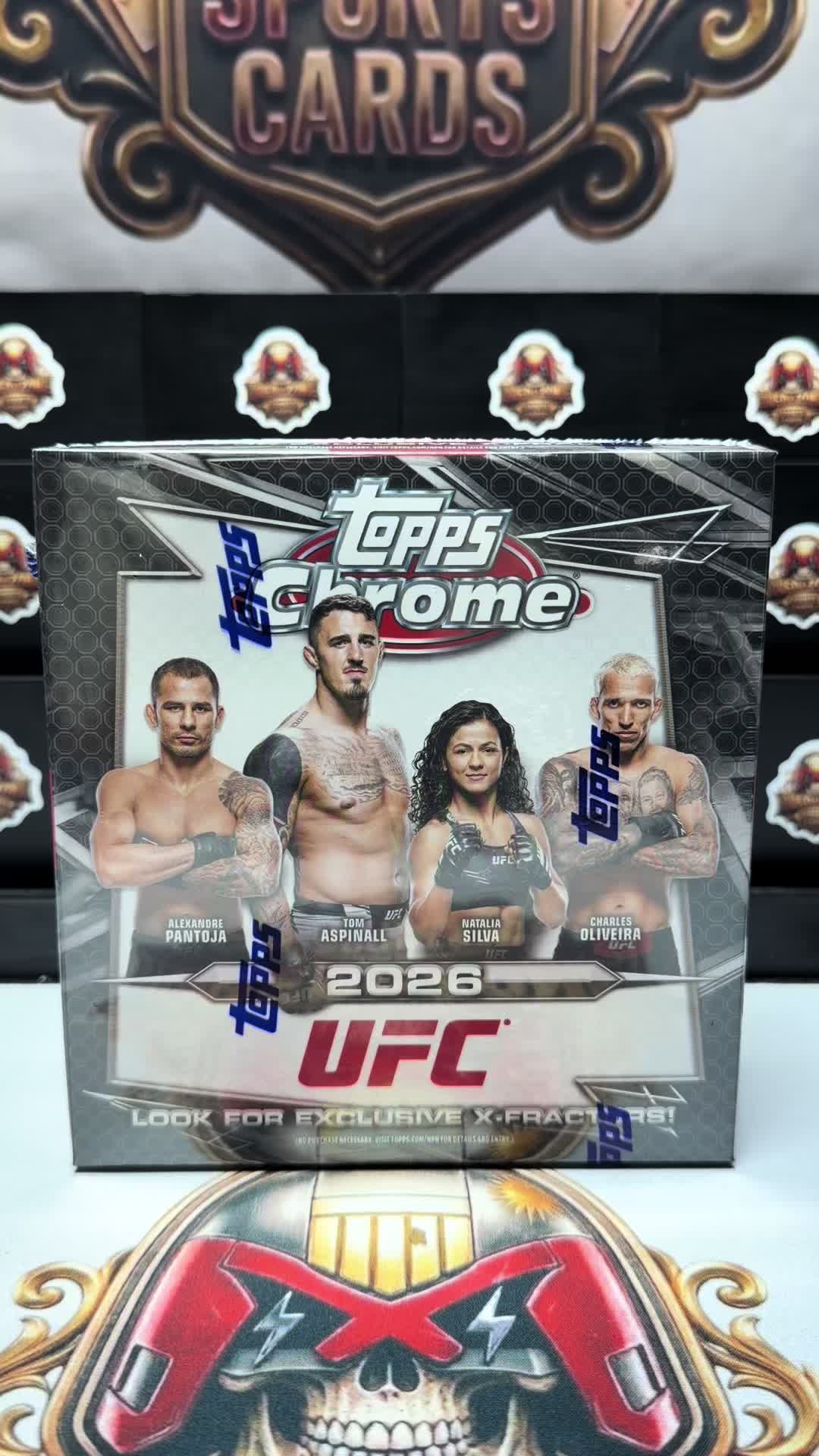 🔥🔥 WHAT’S IN THE BOX WEDNESDAY!!! 🔥🔥 WE’RE TURNING UP THE HEAT TODAY! 🥊💥 It’s time to rip into a 2026 Topps Chrome UFC MEGA BOX! 🚨📦