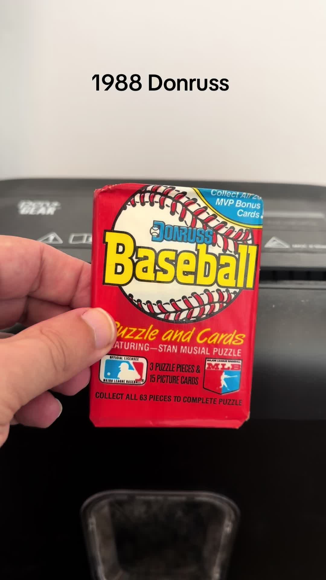 Ripping 1988 Donruss Baseball Cards #1988 #donruss #cards #rookies #baseballcards
