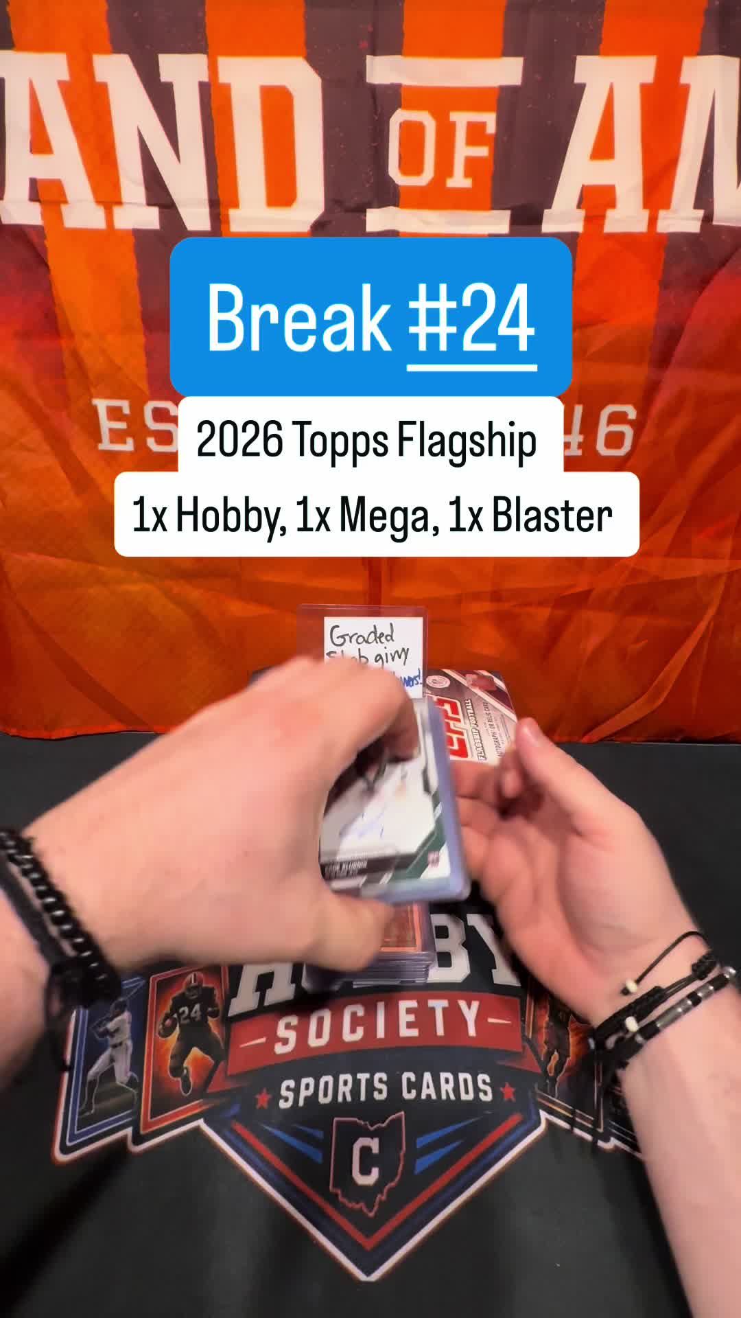 🔥The HITS from Break #24🔥 🏈2026 Topps Flagship | 1x Hobby, 1x Mega, 1x Blaster🏈 💥HIGHTLIGHTS: -Cade Klubnik RC On Card Auto -Malachi F