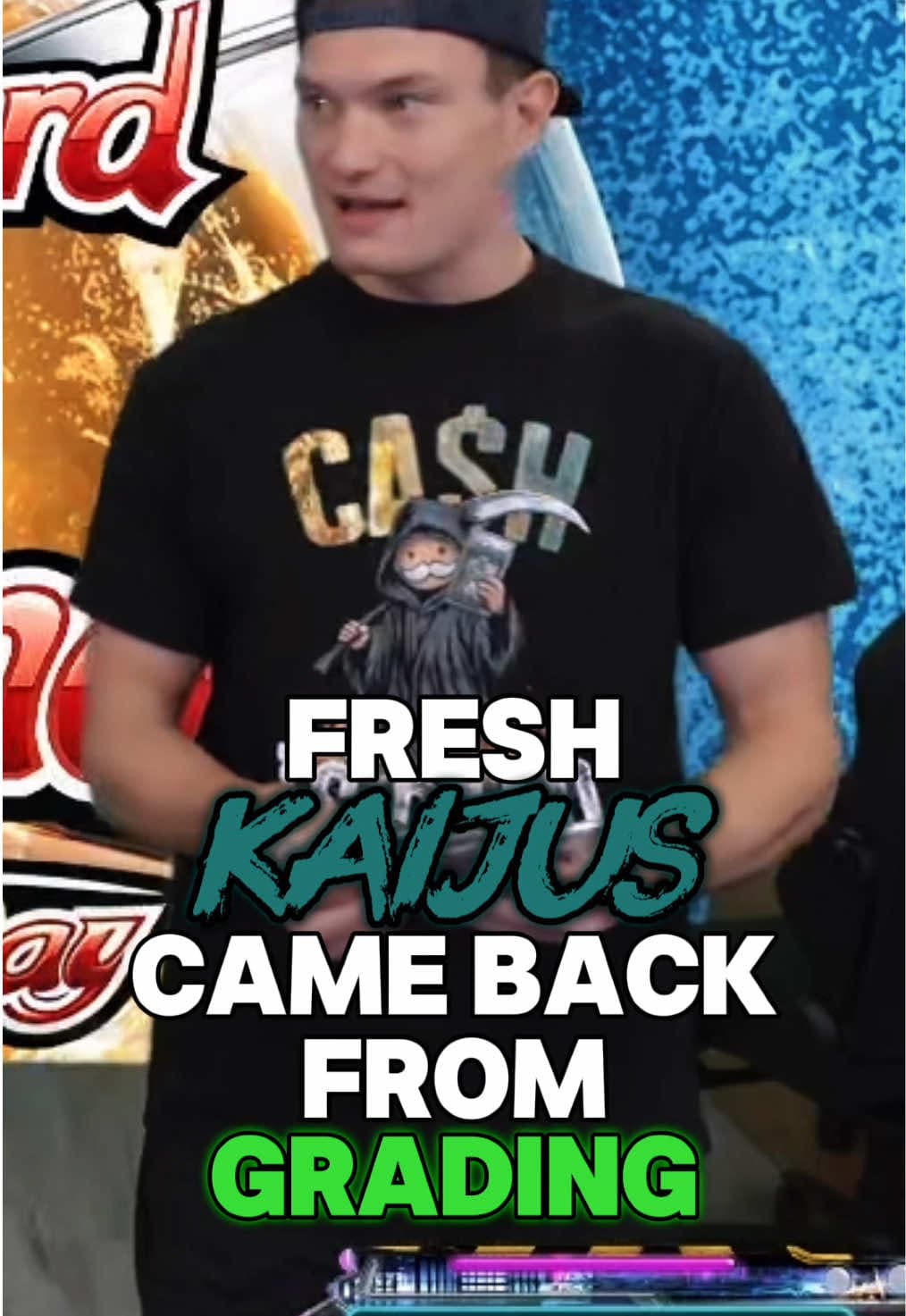 This Kaijus are fresh and valuable 🔥 Follow @BackyardBreaks for more #backyardbreaks #sportscards #cardbreaks #reaction #kaijus