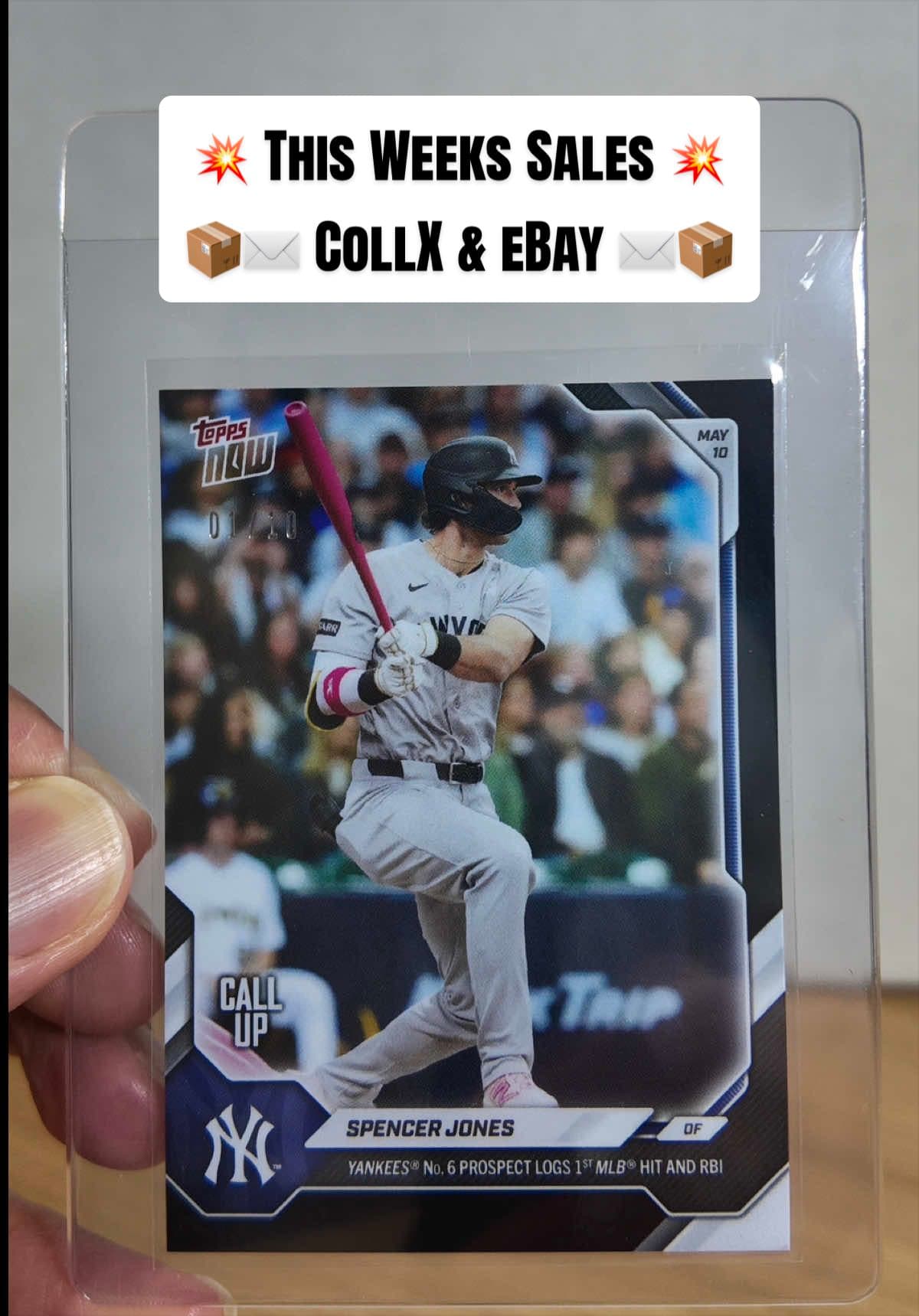 🤝💥⚾️ This Weeks Sales ⚾️💥🤝 28 Cards Sold This Week On @CollX & @ebay We had two of our biggest card sales this week 🤝🙏 • 2026 Top