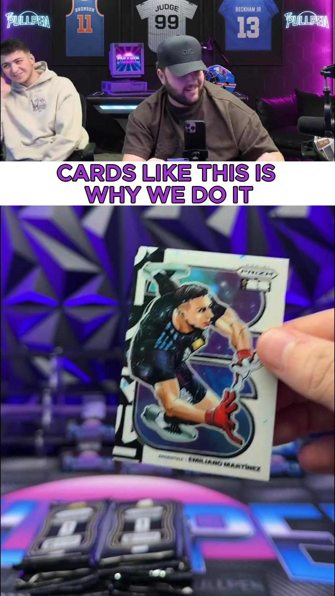 Wrong Argentina 😭 … Messi had other plans 🐐🔥 Panini Prizm FIFA World Cup, The Pullpen never misses ⚽ Is Messi the GOAT? Drop it below 👇