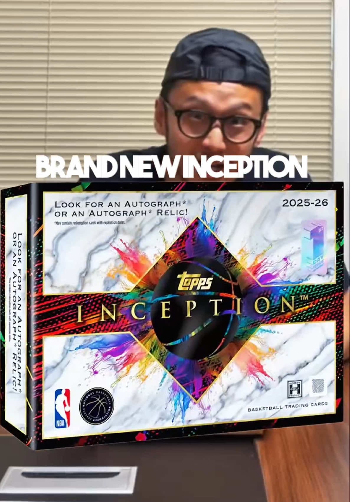 2025/26 Topps Inception NBA Basketball First Day Issue(FDI) Exclusive is here. Guaranteed two hits. One FDI exclusive auto and additional au