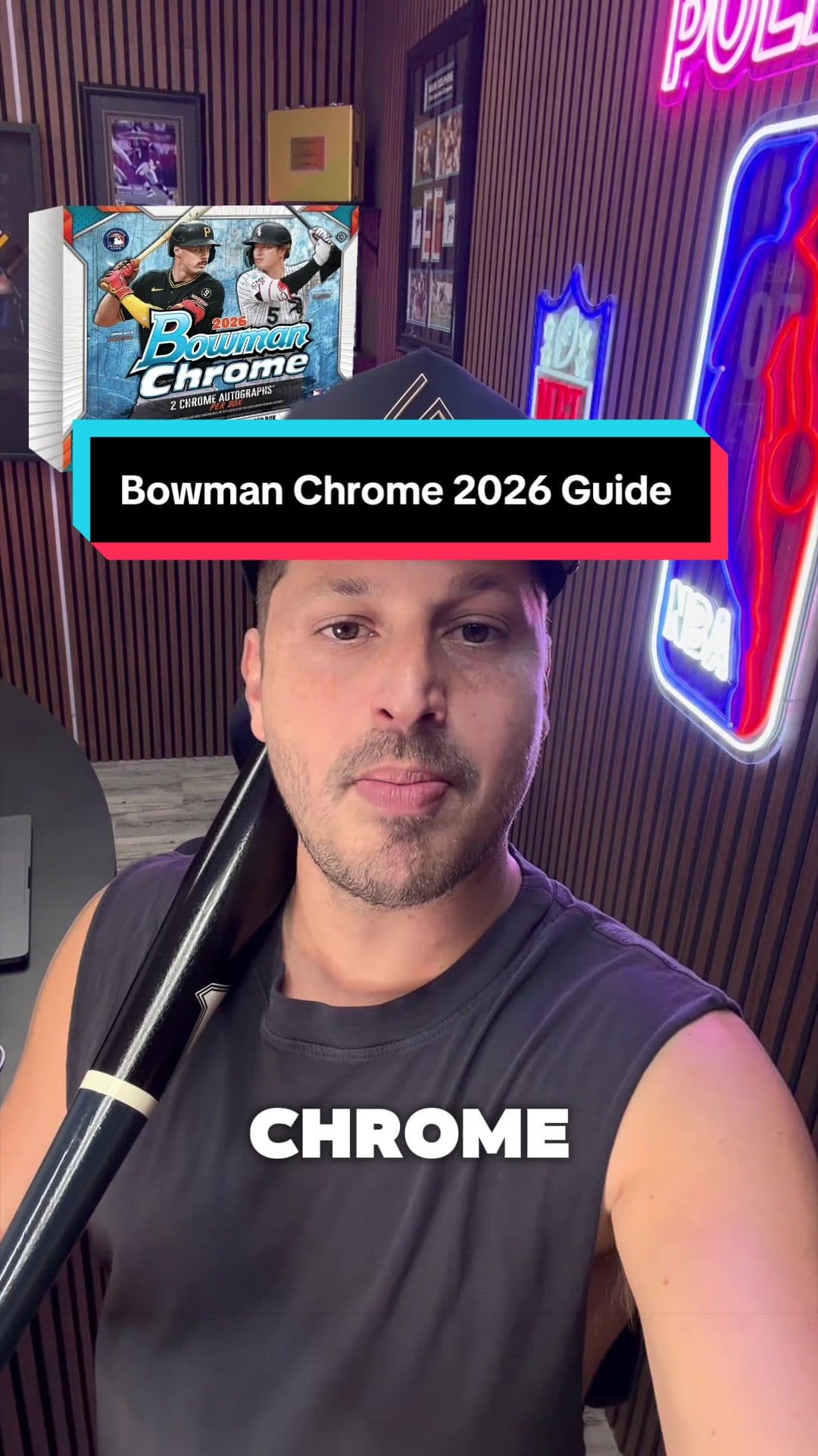 THE ULTIMATE GUIDE TO BOWMAN CHROME BASEBALL 📖🔥 From top prospects to the show’s biggest stars, this product is going to make WAVES in the