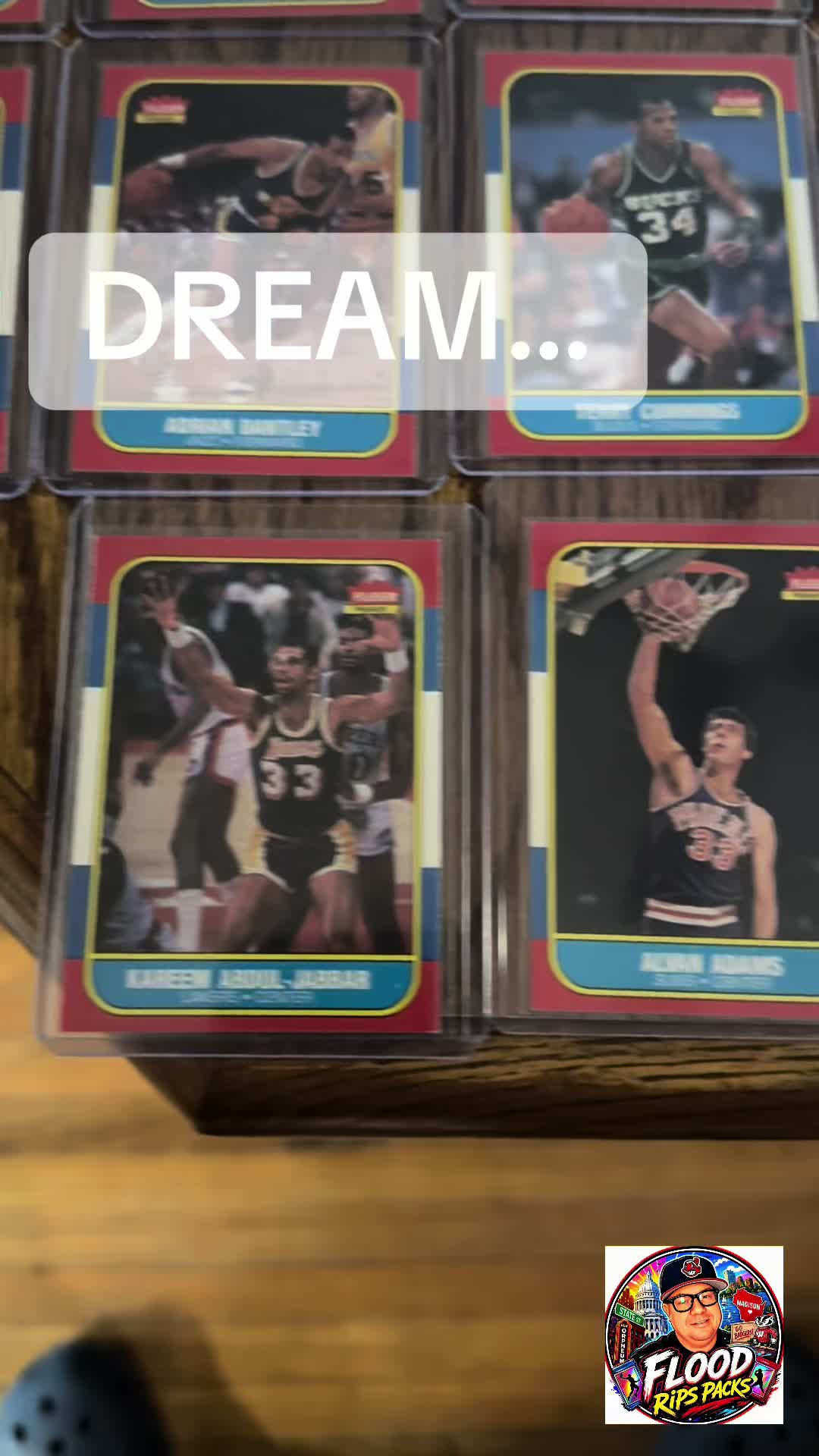 Repost & Save for Me! Thanks! We are in HOLY GRAIL LAND!!! What a WEEKEND!!! 1986 Fleer Basketball Complete Set! #jordan #fleer #sports