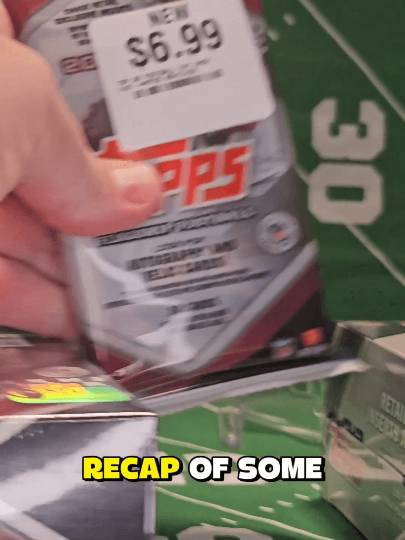 A little late getting it out, but our Topps Flagship Football 2026 rips starting with the fat pack