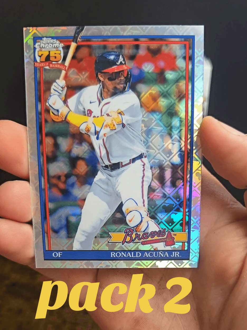Today we are ripping another pack of the 2026 TOPPS CHROME LOGOFRACTOR BASEBALL!! Lets get that case hit!!#toppschrome #sportscards #basebal