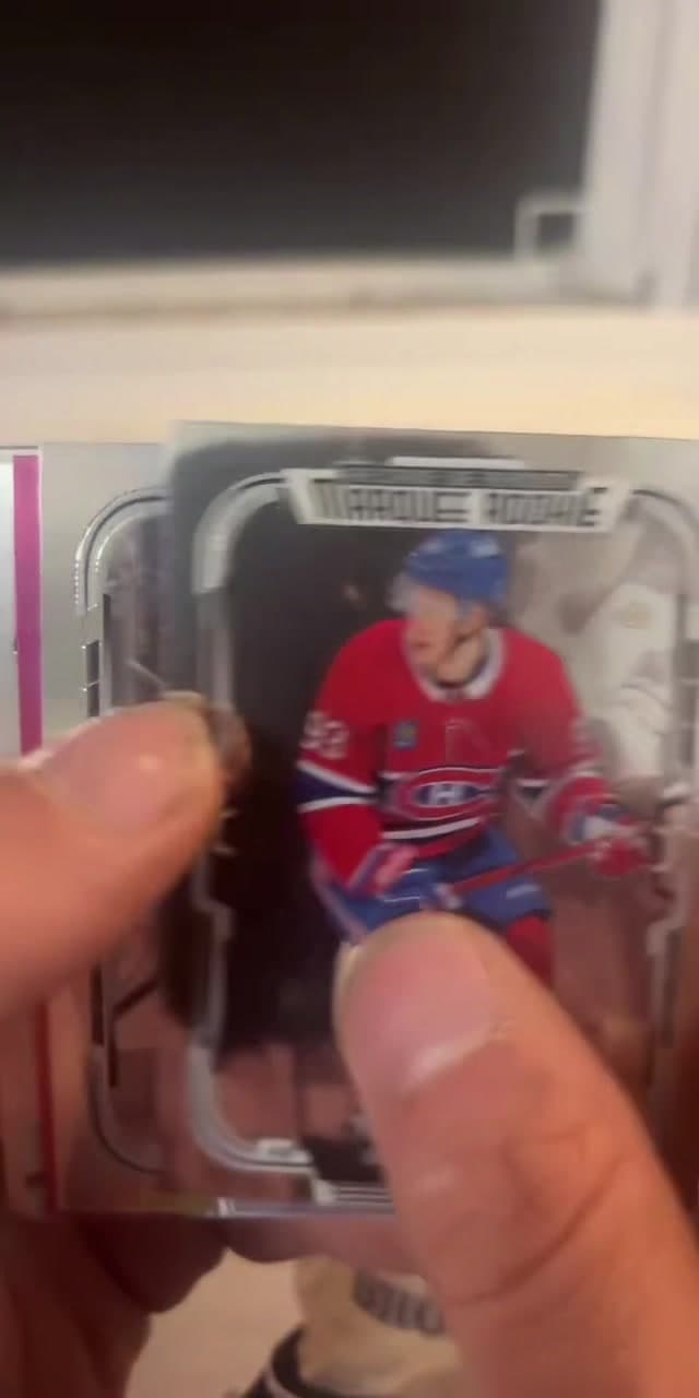 Getting through our final hobby box of 2025-26 O-Pee-Chee. Another #ivandemidov to add to the list #fyp #upperdeck #upperdeckhockey #hockey